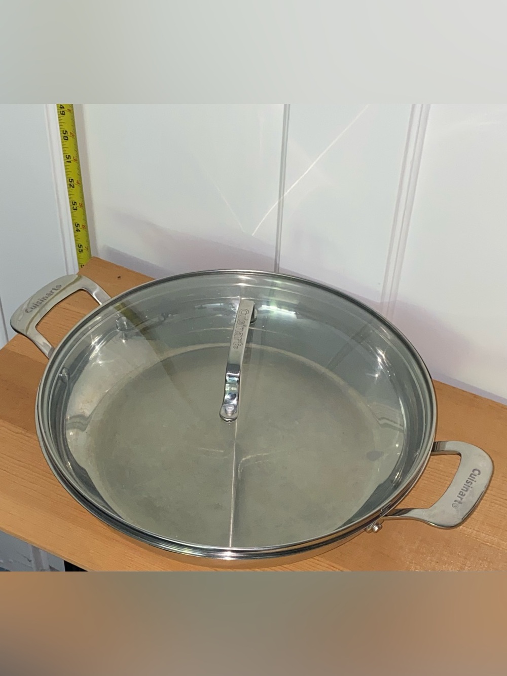 Cuisinart 12” pan / sauce pan / skillet with lid